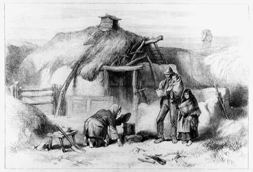Bog-Trotters Hut, uit 